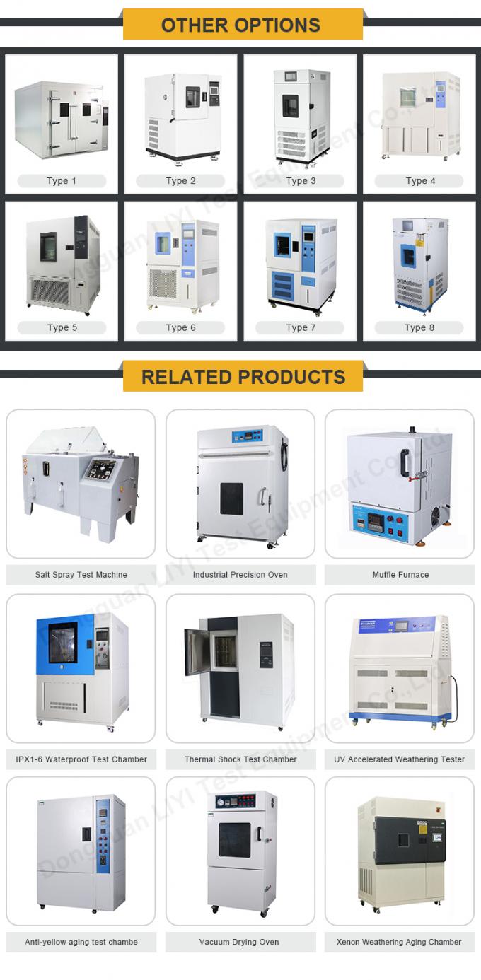 Ph&ograve;ng kiểm tra độ ẩm nhiệt độ 1000L với chất l&agrave;m lạnh R404A 2