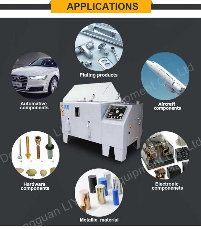 ASTM B117 Chống ăn m&ograve;n muối ăn m&ograve;n Thiết bị thử nghiệm phun muối 1