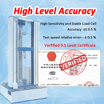 Máy thử nghiệm phổ quát 50KN cho sức bền kéo và nén