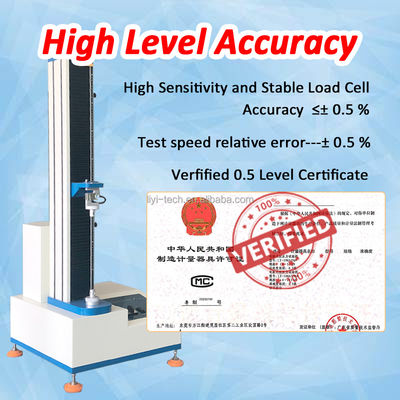 Universal Testing Machine with 500KG Max Load Capacity 220V/50HZ Power and IP56 Protection Class for Material Testing