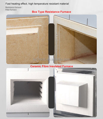 Thiết bị gia nhiệt phòng thí nghiệm chính xác Liyi 1200 độ, gia nhiệt lên đến 1000C Lò nung gốm nhiệt độ cao, Lò nướng 1000 độ