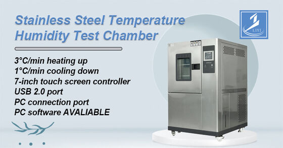 LIYI Kiểm soát chu kỳ môi trường liên tục Phòng khí hậu nhiệt độ cao thấp với nhiệt độ và độ ẩm được kiểm soát